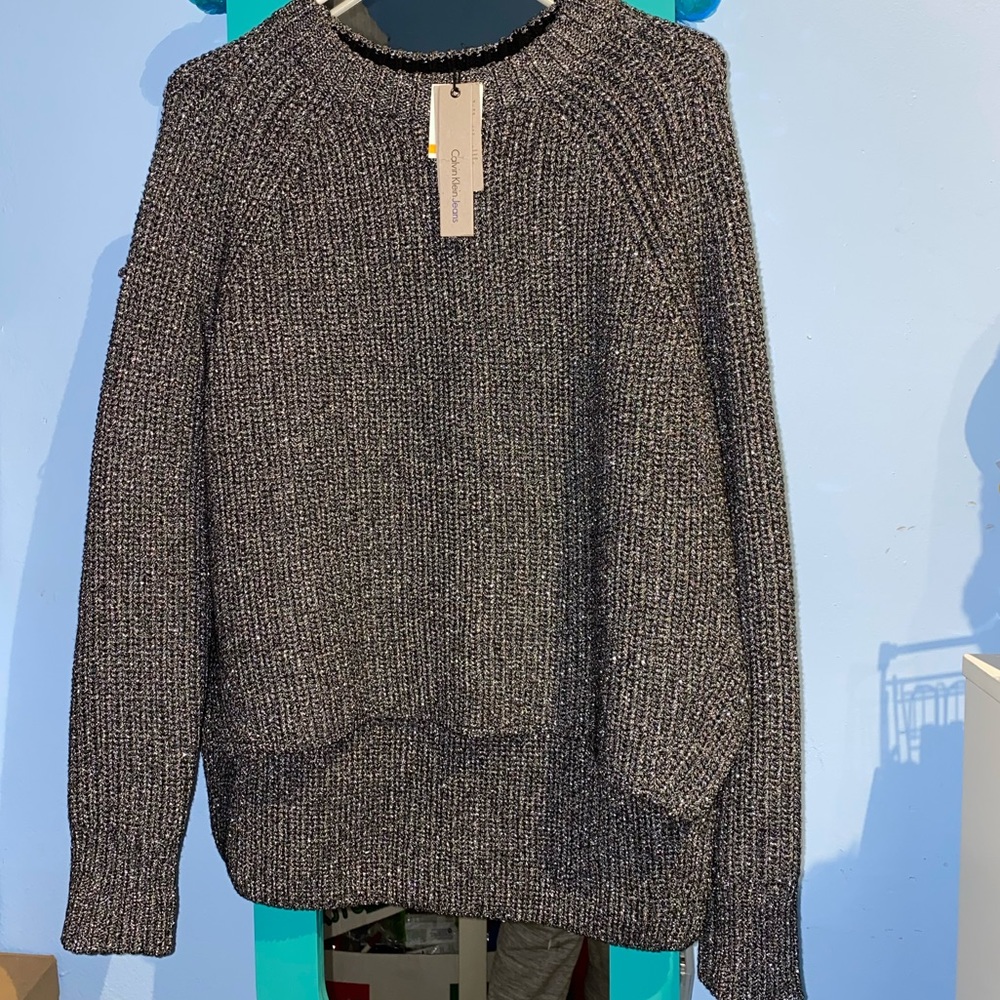 NWT Calvin Klein Chunky Knit Sweater